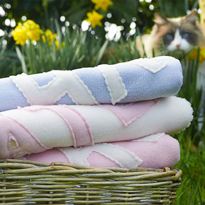 Win a personalised fleece baby blanket!